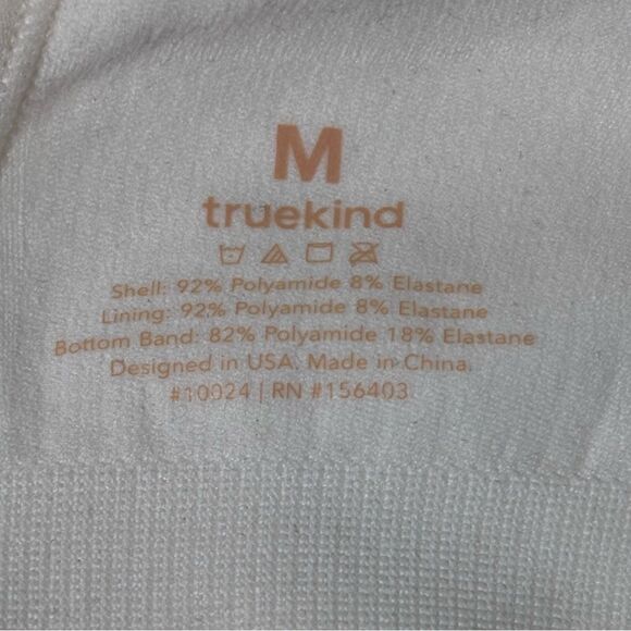 Truekind Daily Comfort Cream Wireless Shaper Bra Med T-shirt Supportive - Picture 6 of 9